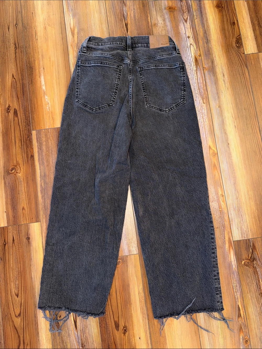 Madewell The Perfect Vintage Wide-Leg Crop Jean Size 26 - Picture 3 of 3